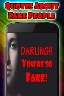 Quotes about fake People android App screenshot 6